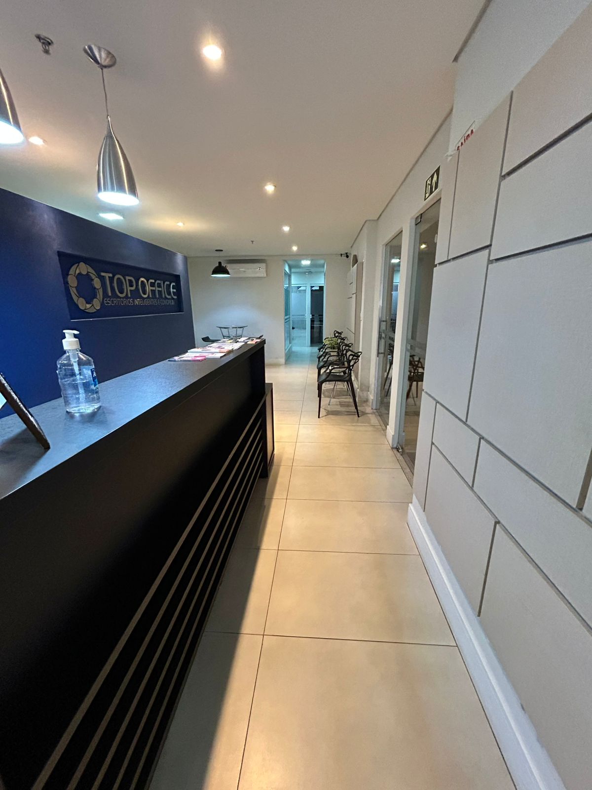Recepção da Top Office