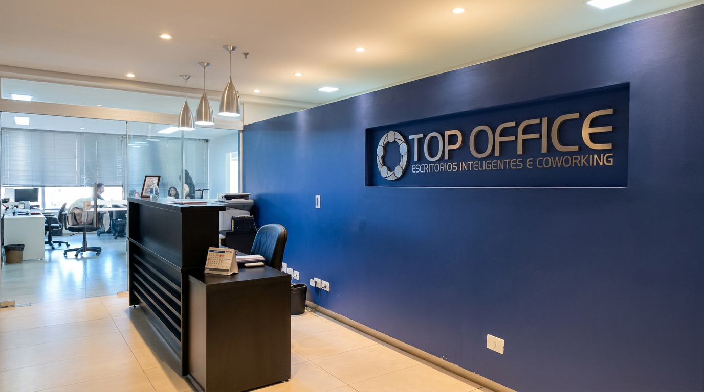 Recep&ccedil;&atilde;o da Top Office
