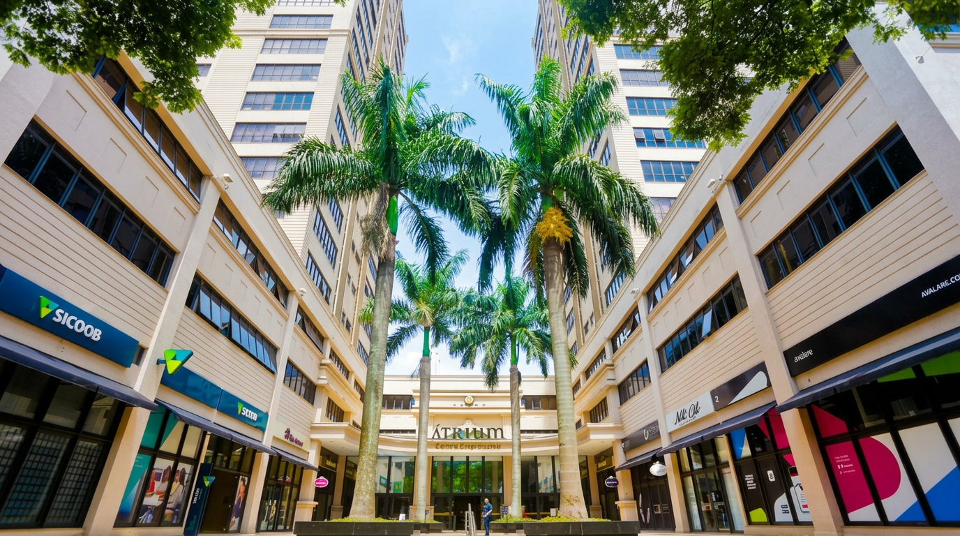 Localiza&ccedil;&atilde;o da Top Office em um dos endere&ccedil;os mais valorizados de Maring&aacute;